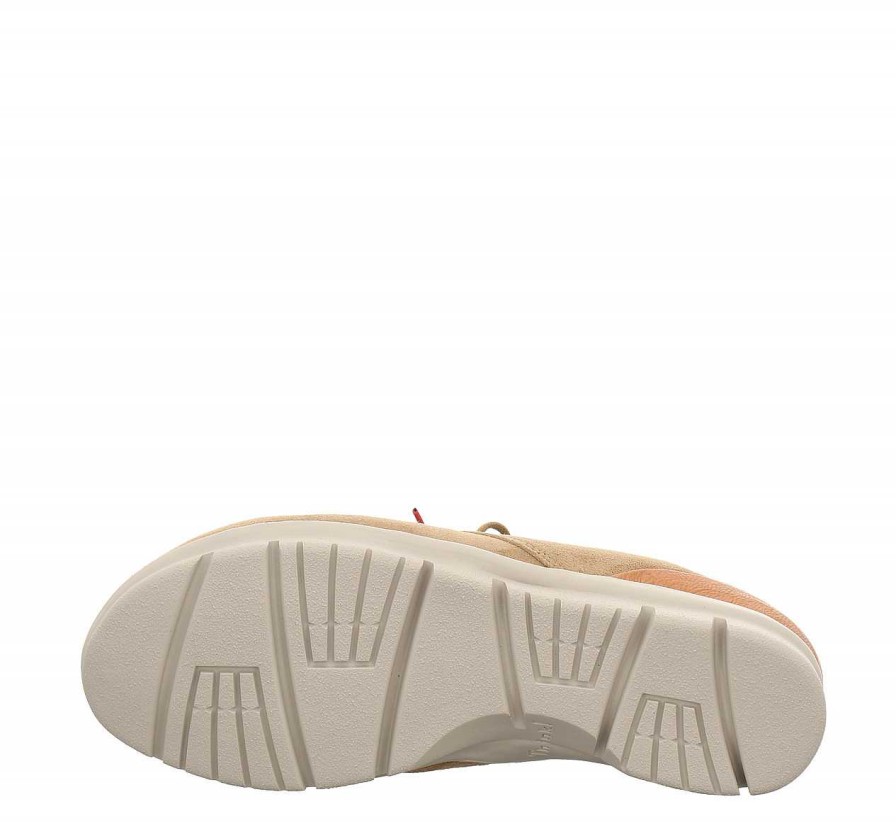 Low Shoes | Think Low Shoes King Lace Up Shoe - Beige/Combi