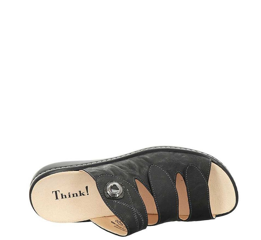 Mules | Think Mules Camilla Mules - Black/Combi