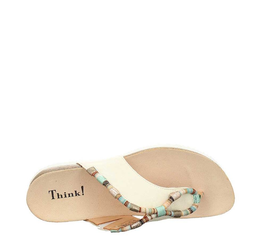 Mules | Think Mules Julia Mules - Ivory/Combi