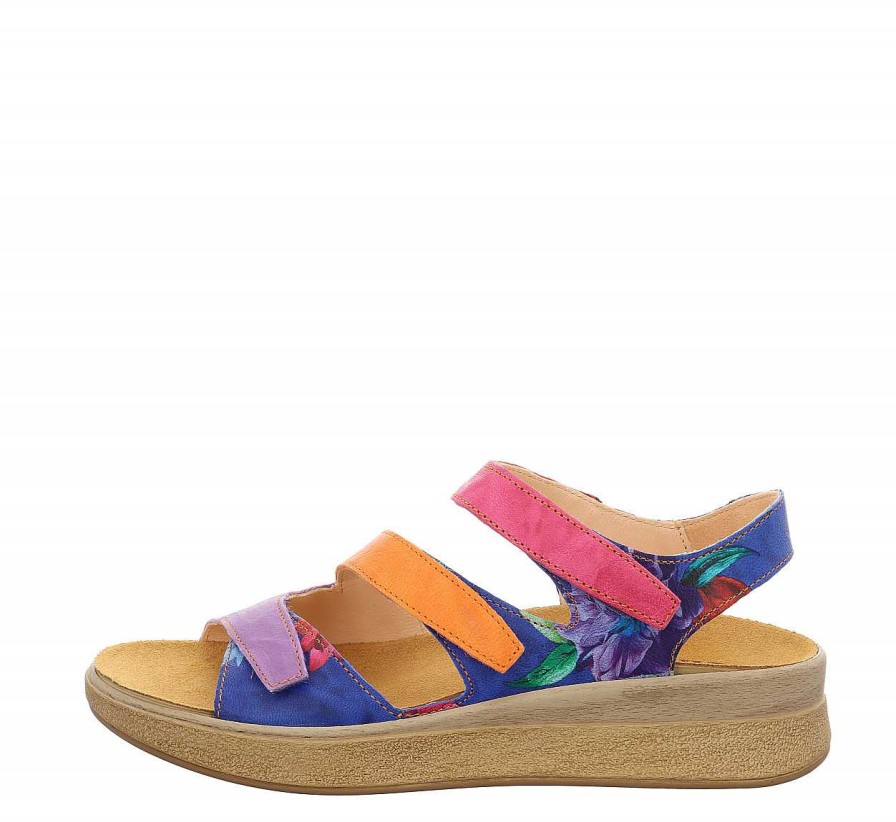 Sandals | Think Sandals Meggie Strap Sandal - Electric/Combi