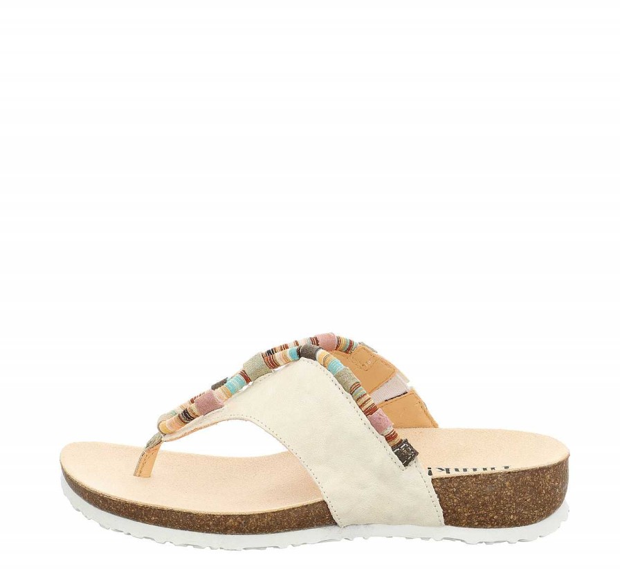 Mules | Think Mules Julia Mules - Ivory/Combi