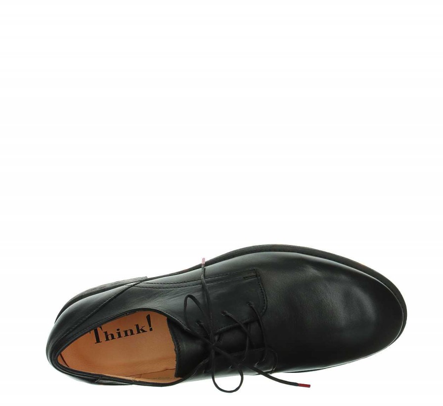 Low Shoes | Think Low Shoes Civita Lace Up Shoe - Black