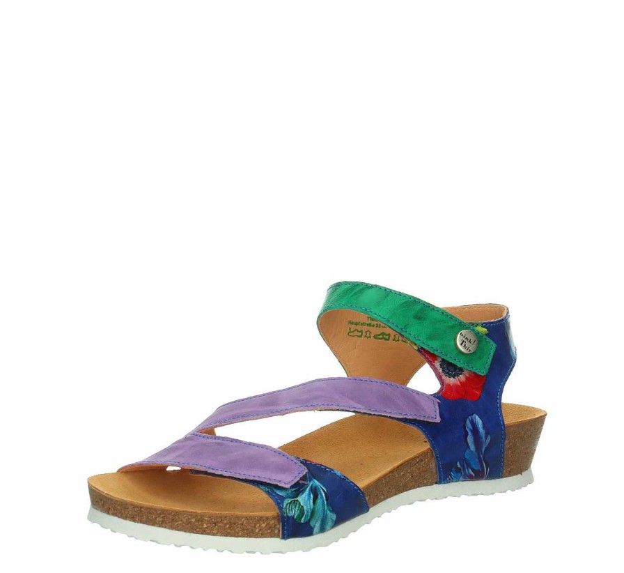 Sandals | Think Sandals Dumia Strap Sandal - Electric/Combi