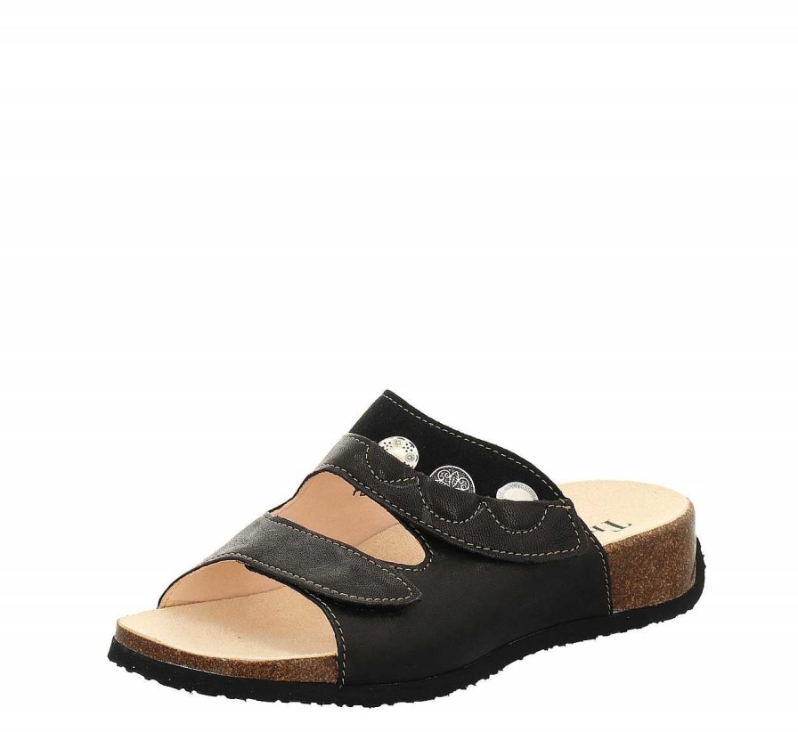 Mules | Think Mules Mizzi Mules - Black/Combi