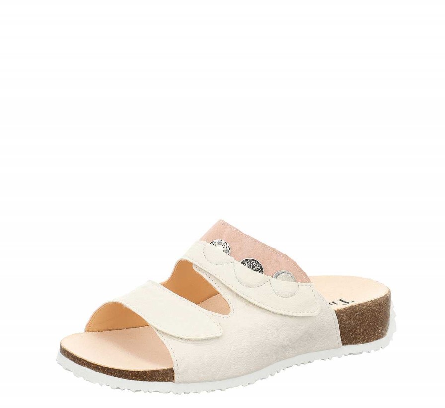 Mules | Think Mules Mizzi Mules - Ivory/Combi