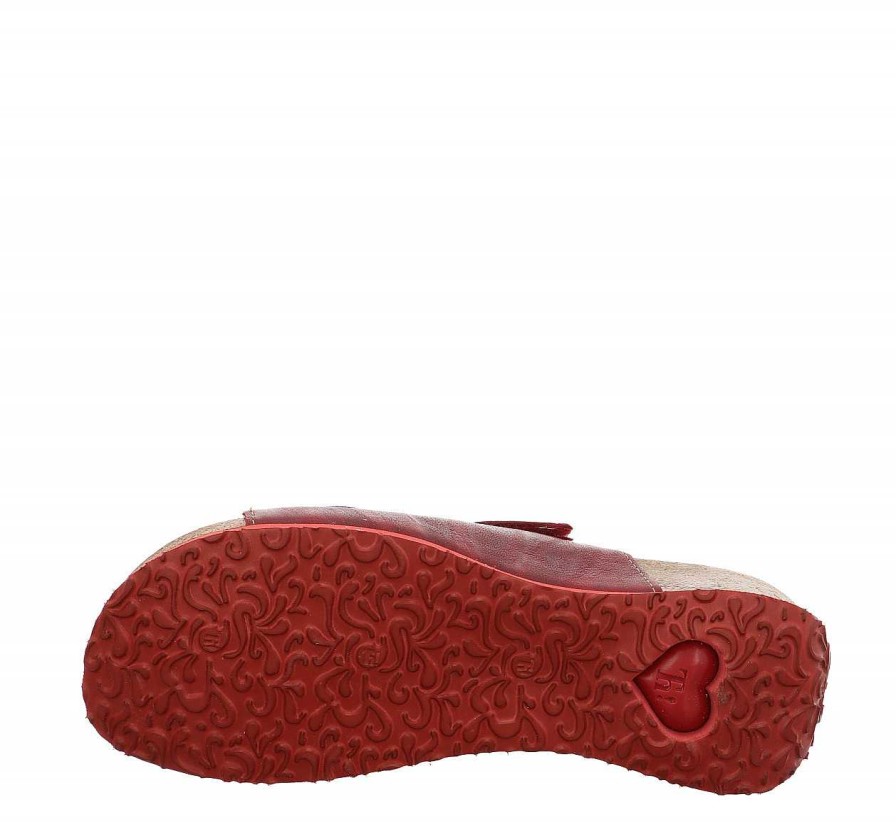 Mules | Think Mules Mizzi Mules - Rosso/Combi