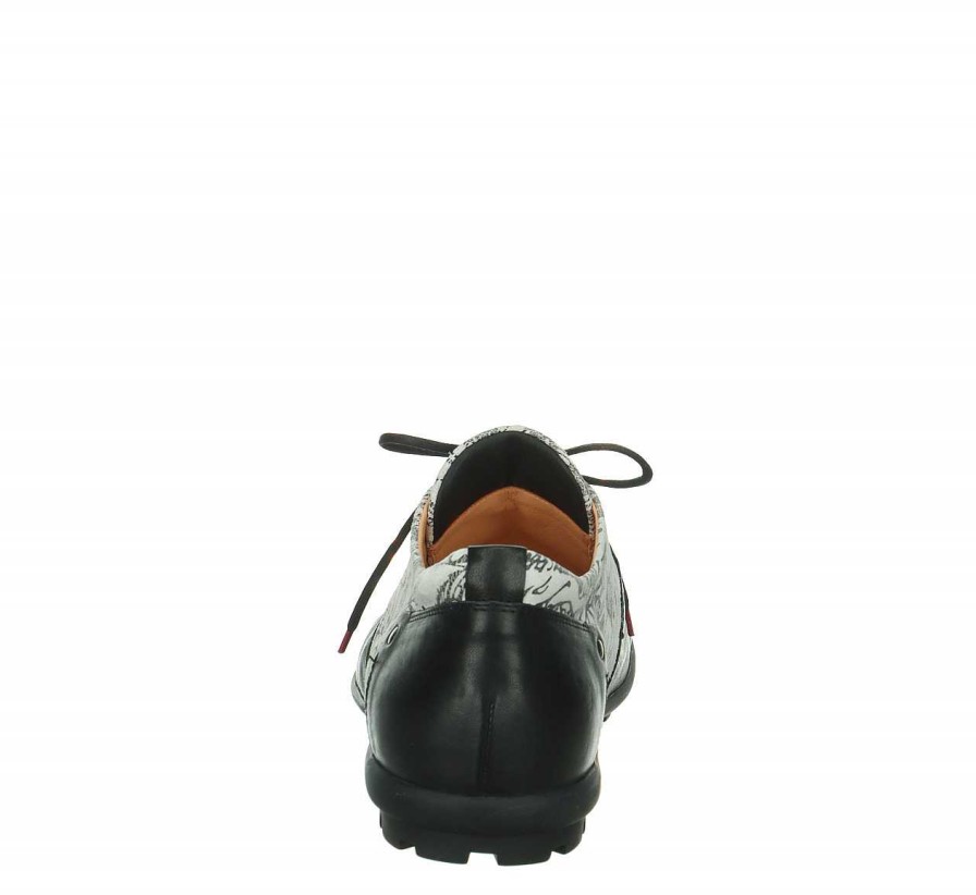 Low Shoes | Think Low Shoes Kong Lace Up Shoe - Black/Combi