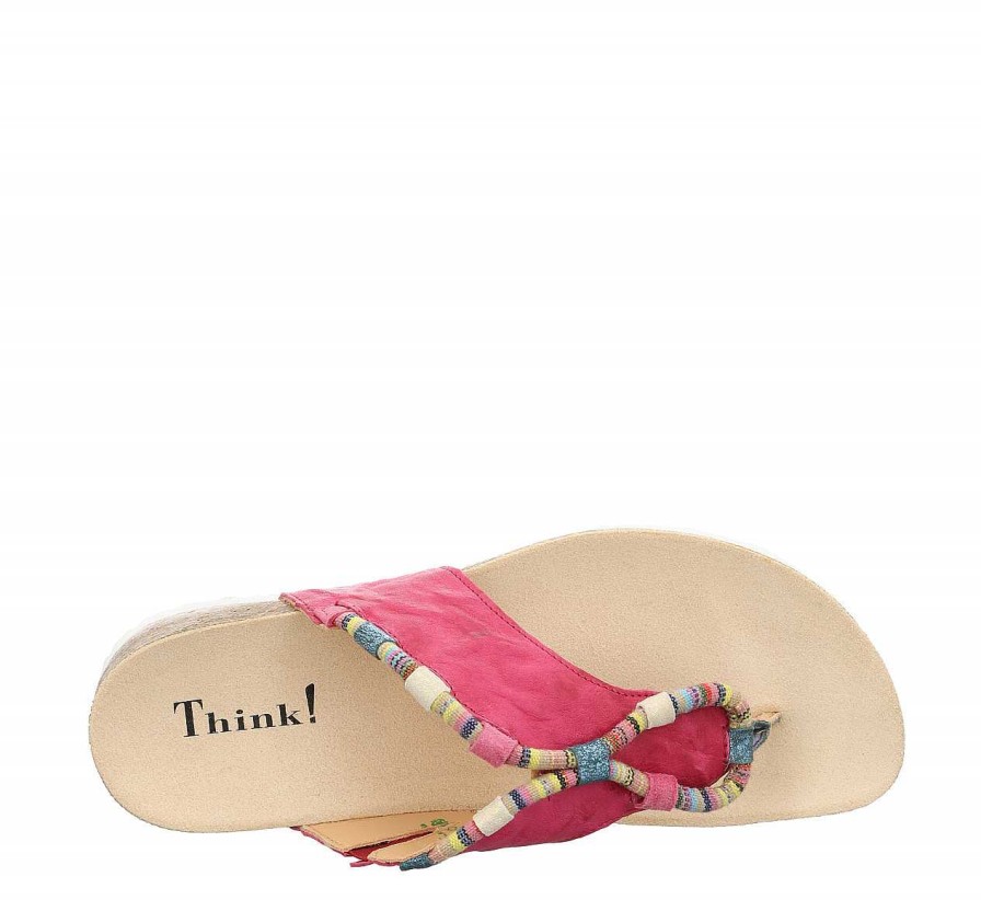 Mules | Think Mules Julia Mules - Fuxia/Combi