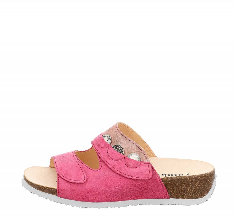 Mules | Think Mules Mizzi Mules - Fuxia/Combi