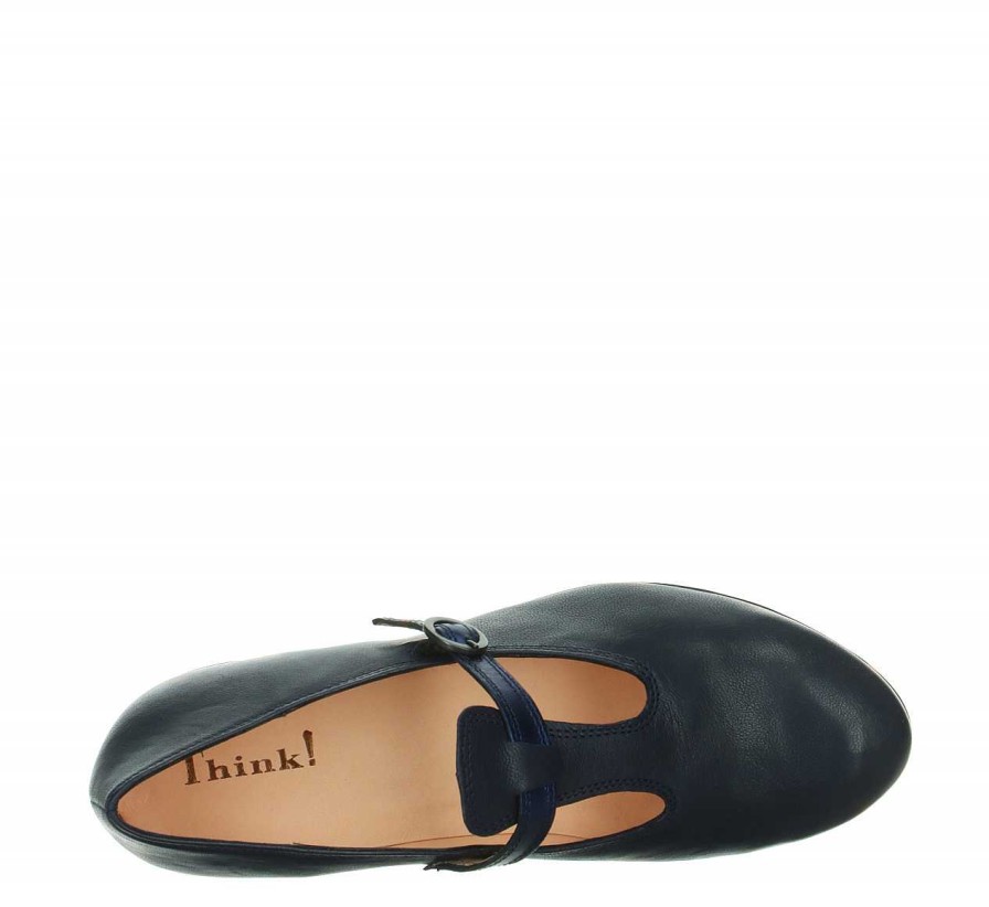 Ballerinas | Think Ballerinas Guad2 Slipper - Navy/Combi