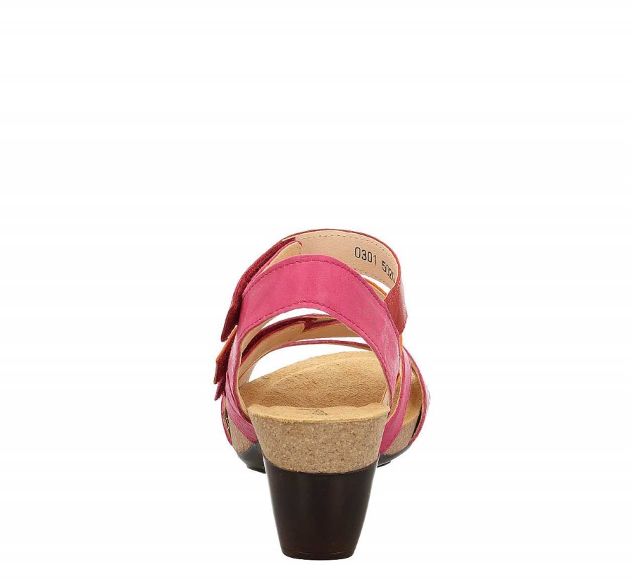 Sandals | Think Sandals Traudi Sandal - Fuxia/Combi