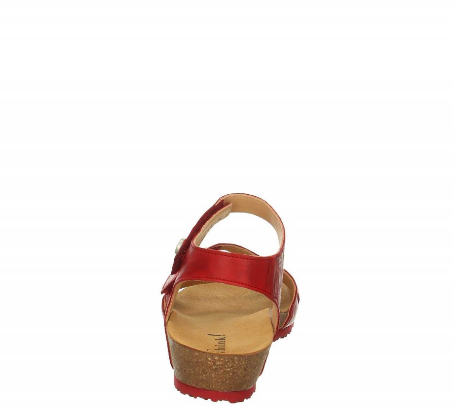 Sandals | Think Sandals Dumia Strap Sandal - Fire