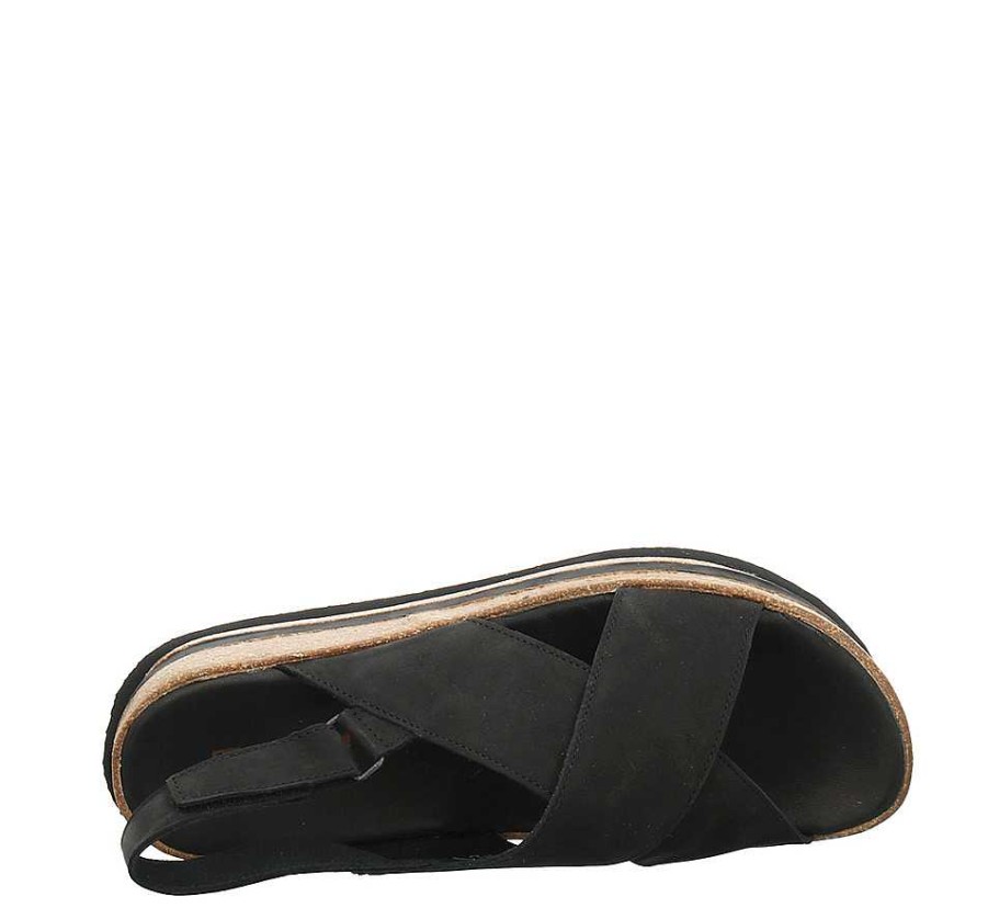 Sandals | Think Sandals Zega Plateau Sandal - Black