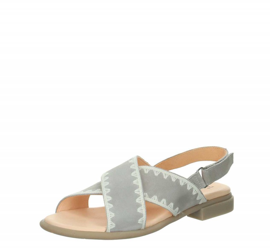 Sandals | Think Sandals Kamaa Strap Sandal - Steel