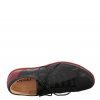 Low Shoes | Think Low Shoes Stone Lace Up Shoe - Black/Combi