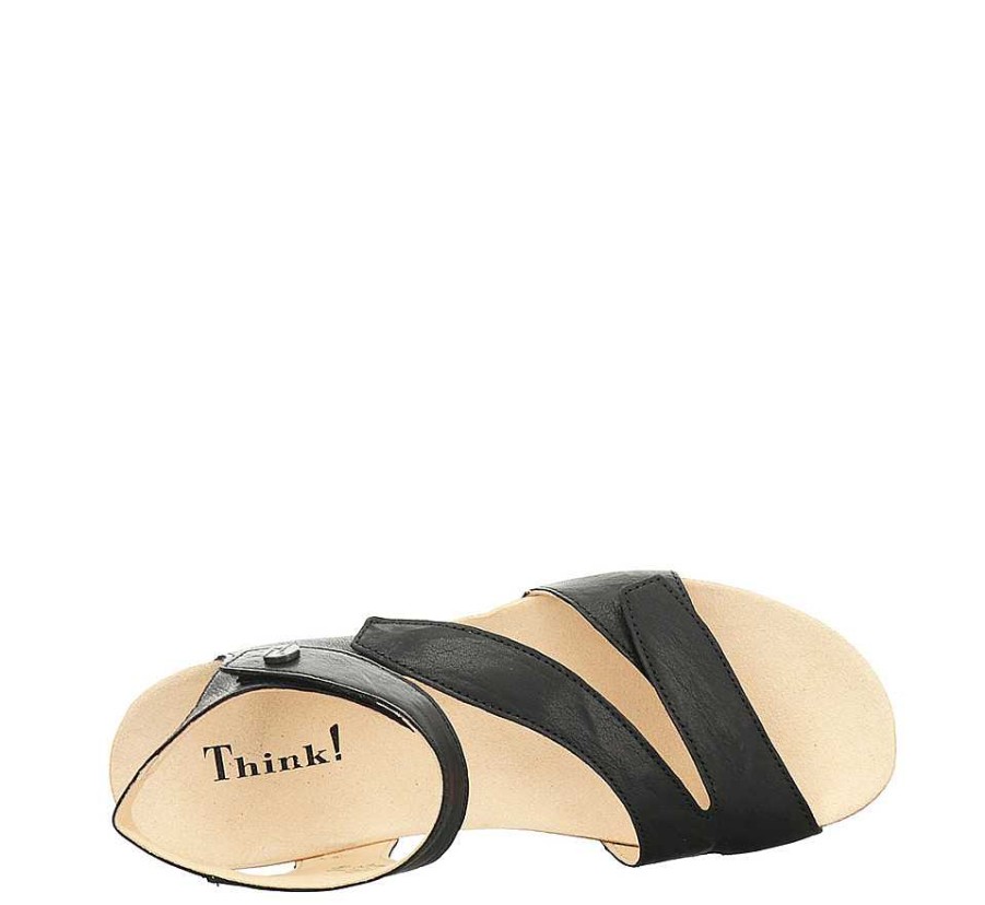 Sandals | Think Sandals Dumia Strap Sandal - Black