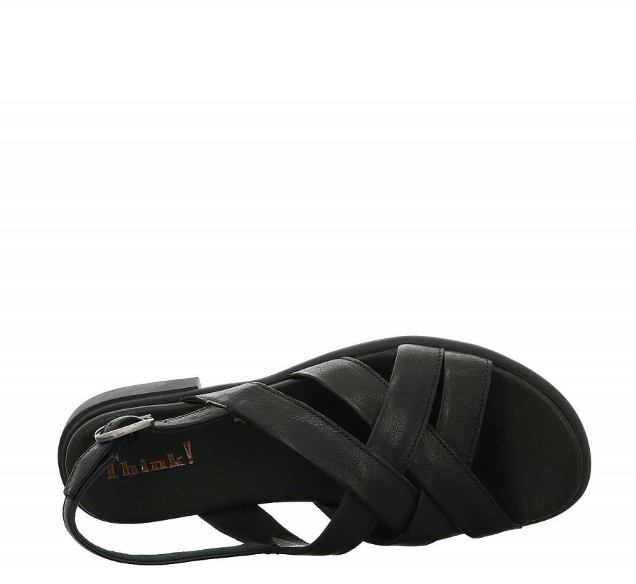 Sandals | Think Sandals Kamaa Strap Sandal - Black