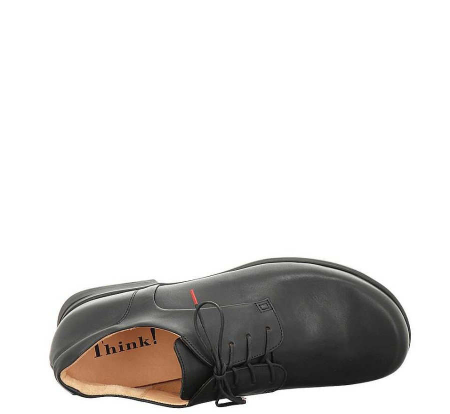 Low Shoes | Think Low Shoes Pensa Herren Lace Up Shoe - Black