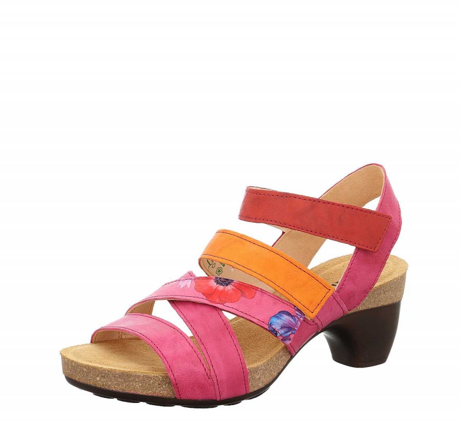 Sandals | Think Sandals Traudi Sandal - Fuxia/Combi