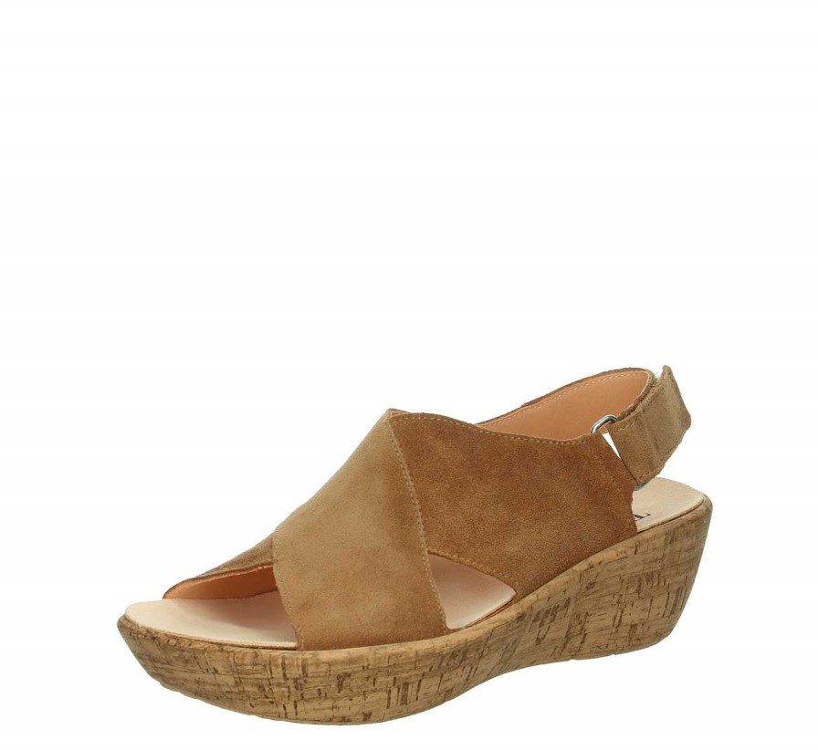 Sandals | Think Sandals Kate Plateau Sandal - Oak