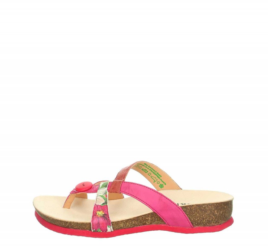 Mules | Think Mules Julia Mules - Fuxia/Combi