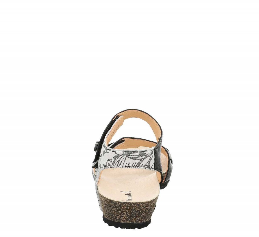 Sandals | Think Sandals Dumia Strap Sandal - Bianco/Combi