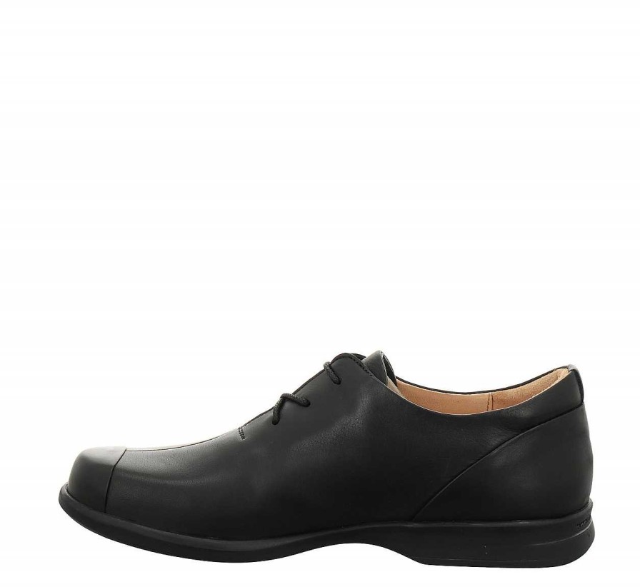 Low Shoes | Think Low Shoes Pensa Damen Lace Up Shoe - Black