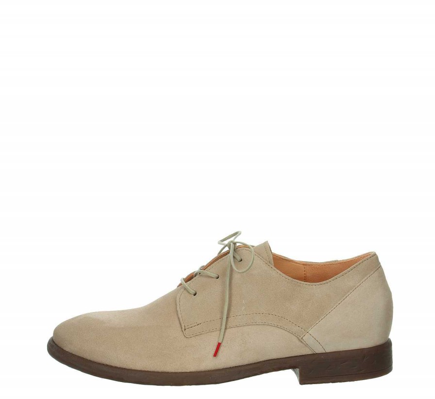 Low Shoes | Think Low Shoes Civita Lace Up Shoe - Latte