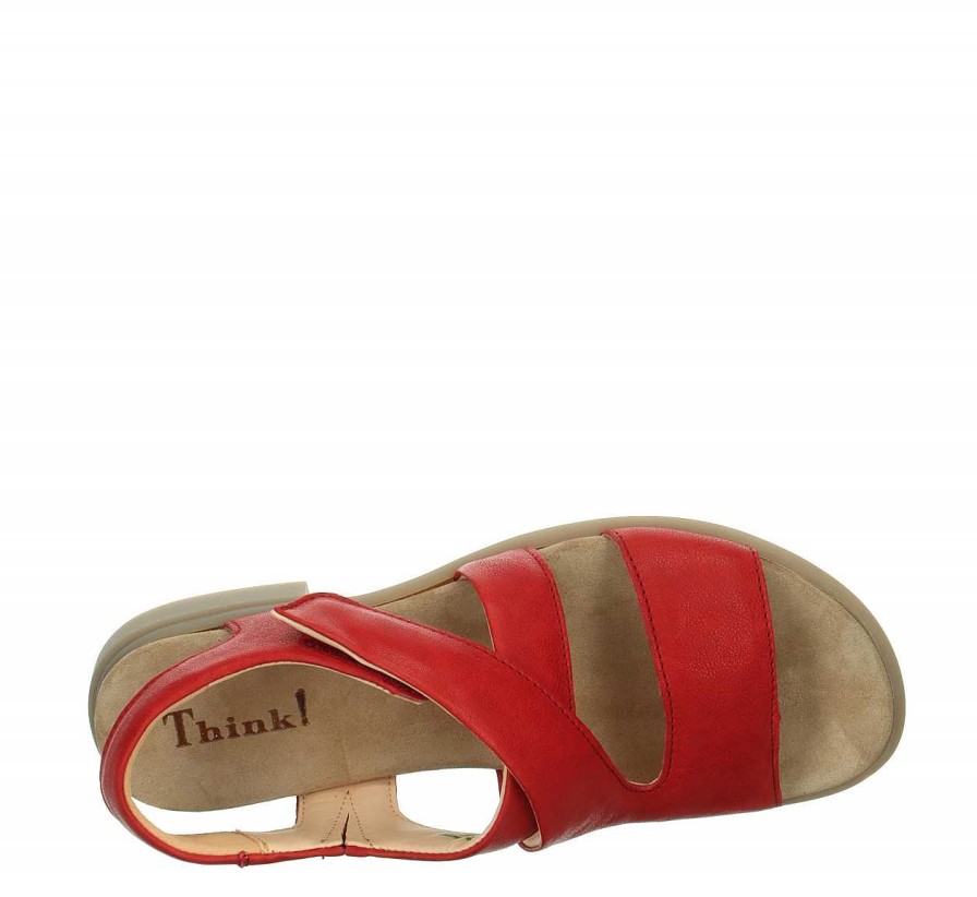 Sandals | Think Sandals Kamaa Strap Sandal - Fire