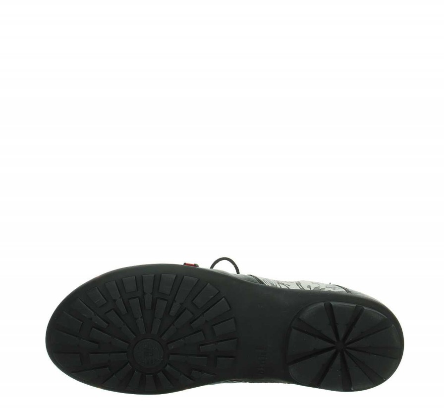 Low Shoes | Think Low Shoes Kong Lace Up Shoe - Black/Combi