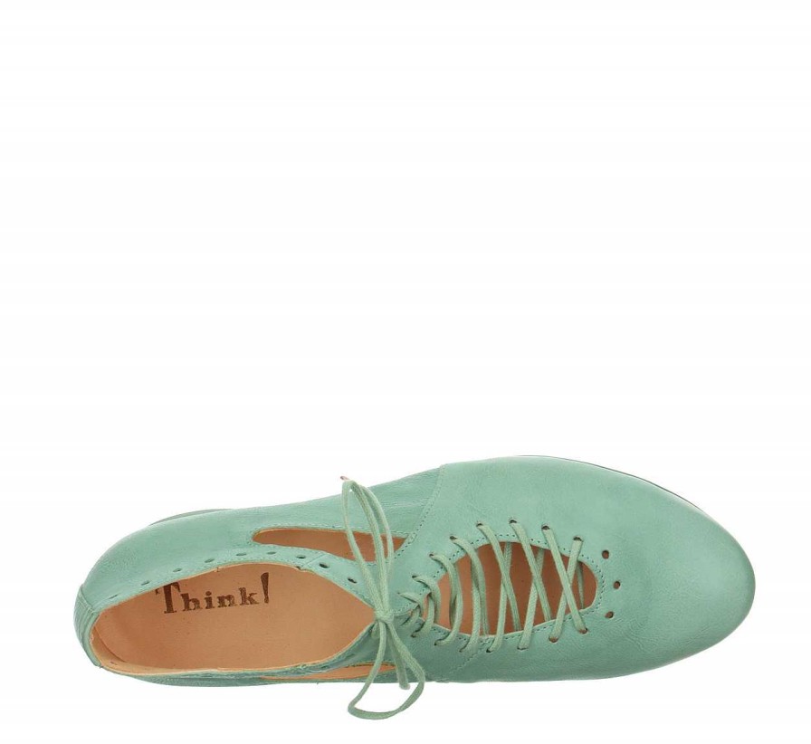 Low Shoes | Think Low Shoes Guad2 Lace Up Shoe - Verdolino