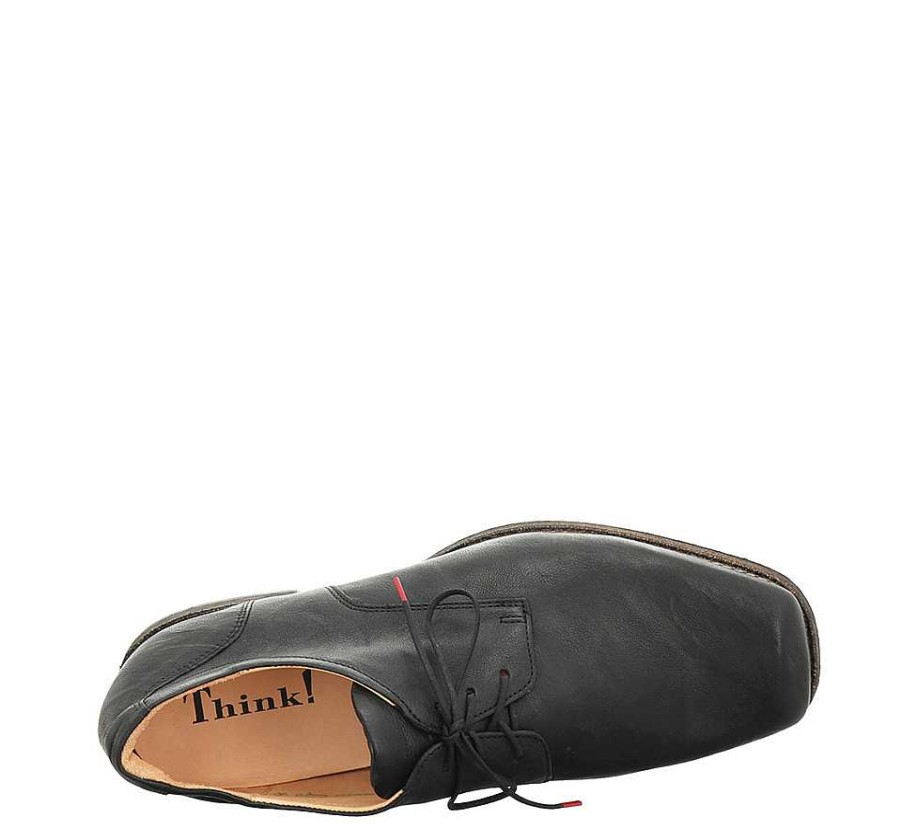 Low Shoes | Think Low Shoes Guru Lace Up Shoe - Black