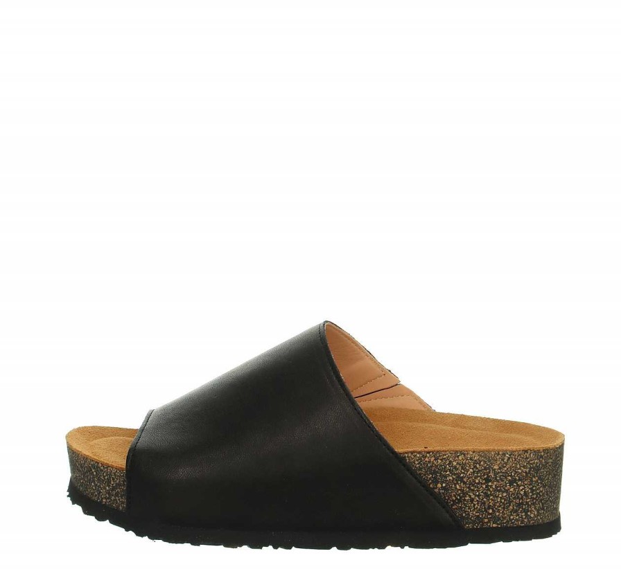 Mules | Think Mules Papu Mules - Black