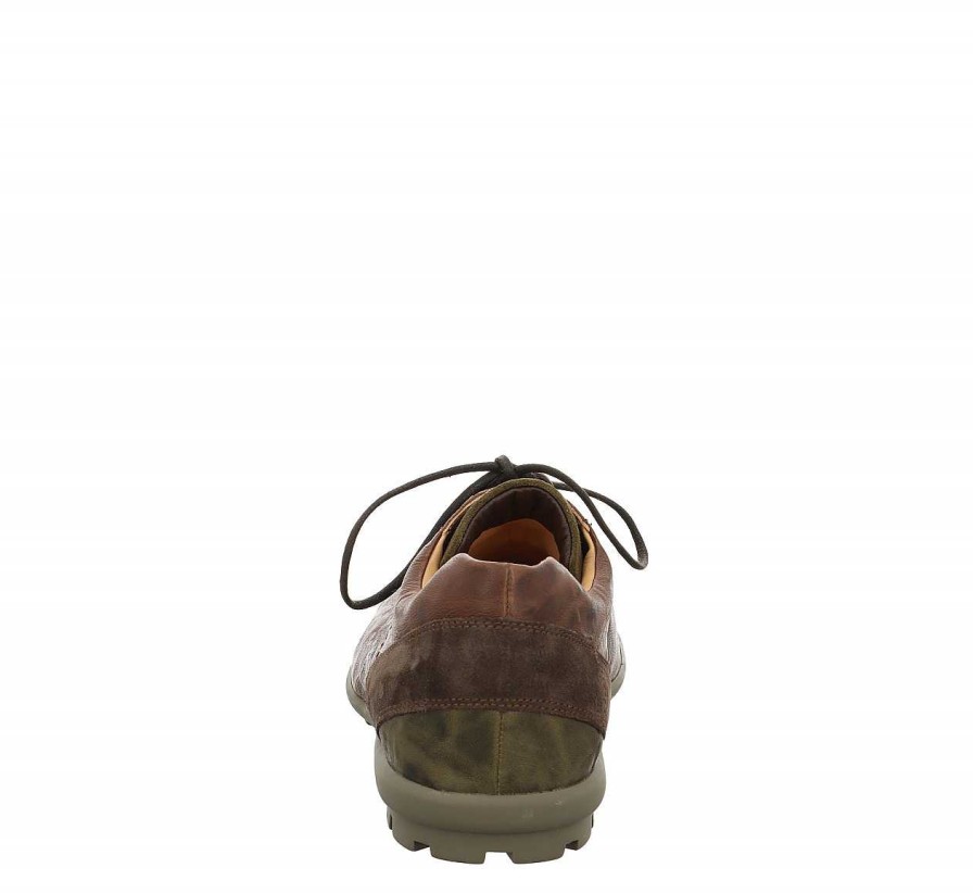 Low Shoes | Think Low Shoes Kong Lace Up Shoe - Cocoa/Combi