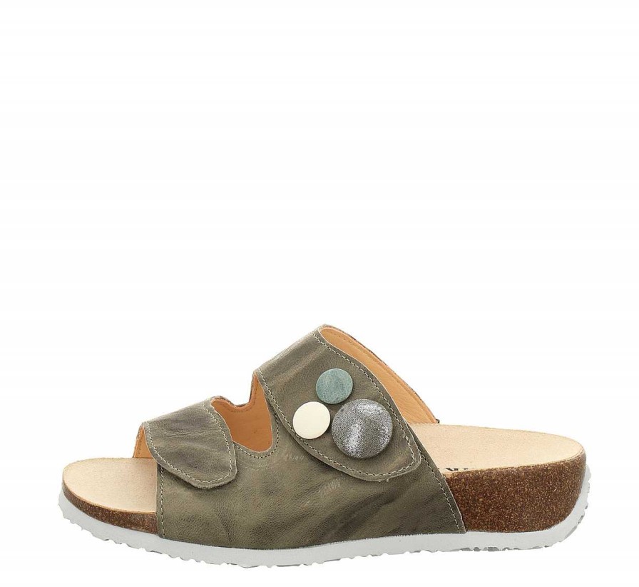 Mules | Think Mules Mizzi Mules - Sage/Combi