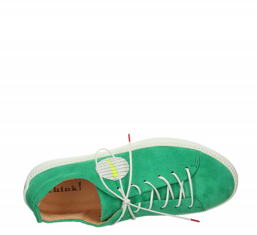 Sneakers | Think Sneakers Turna Damen Sneakers Low - Emerald/Combi