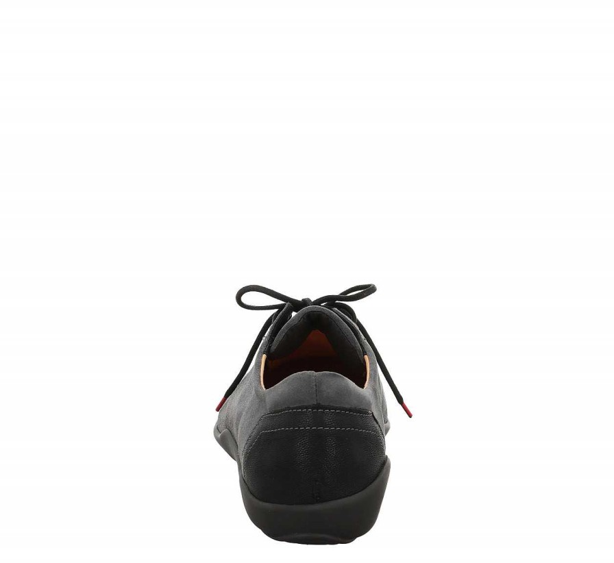 Low Shoes | Think Low Shoes Stone Lace Up Shoe - Asphalt/Combi