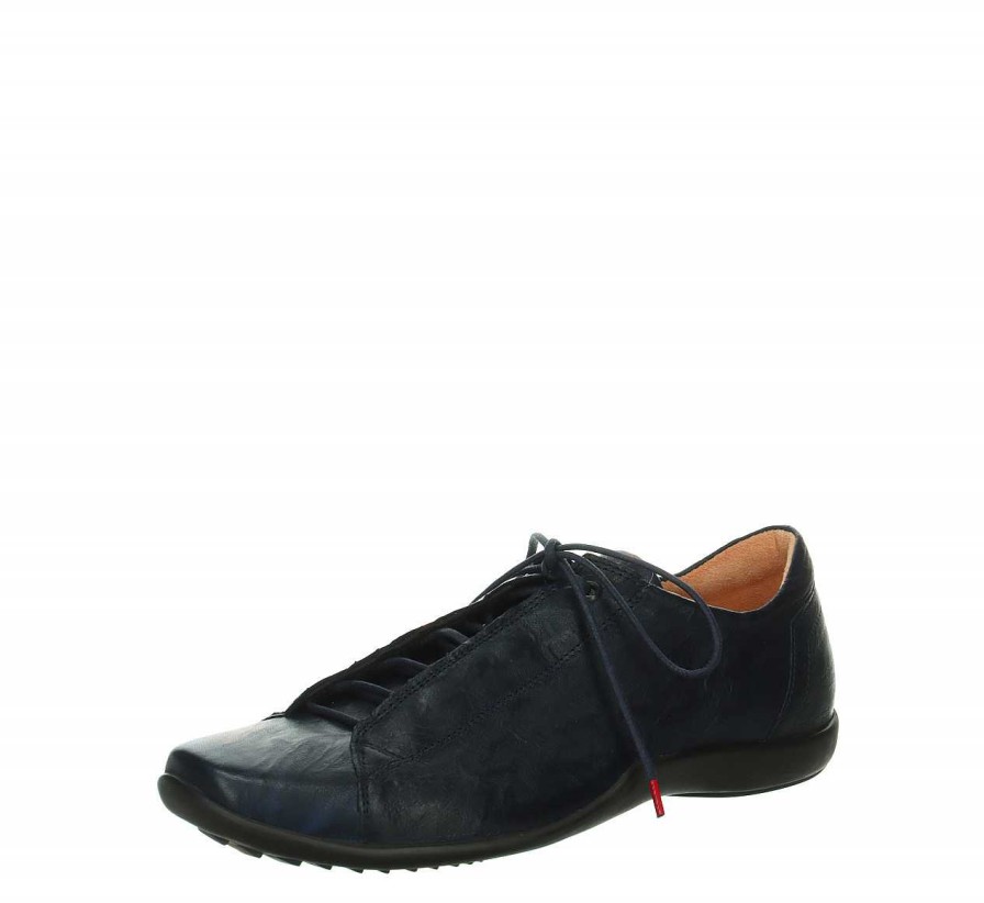 Low Shoes | Think Low Shoes Stone Lace Up Shoe - Navy