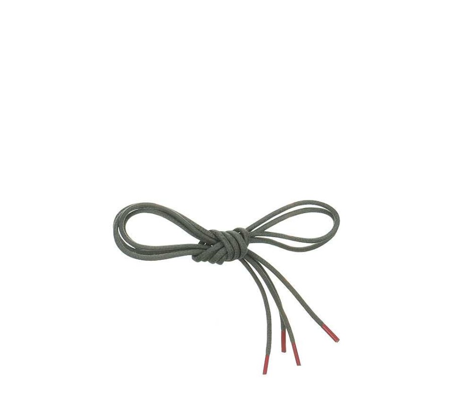 Accessoires | Think Accessoires Think! Shoelace With Red Ends - Dark Grey